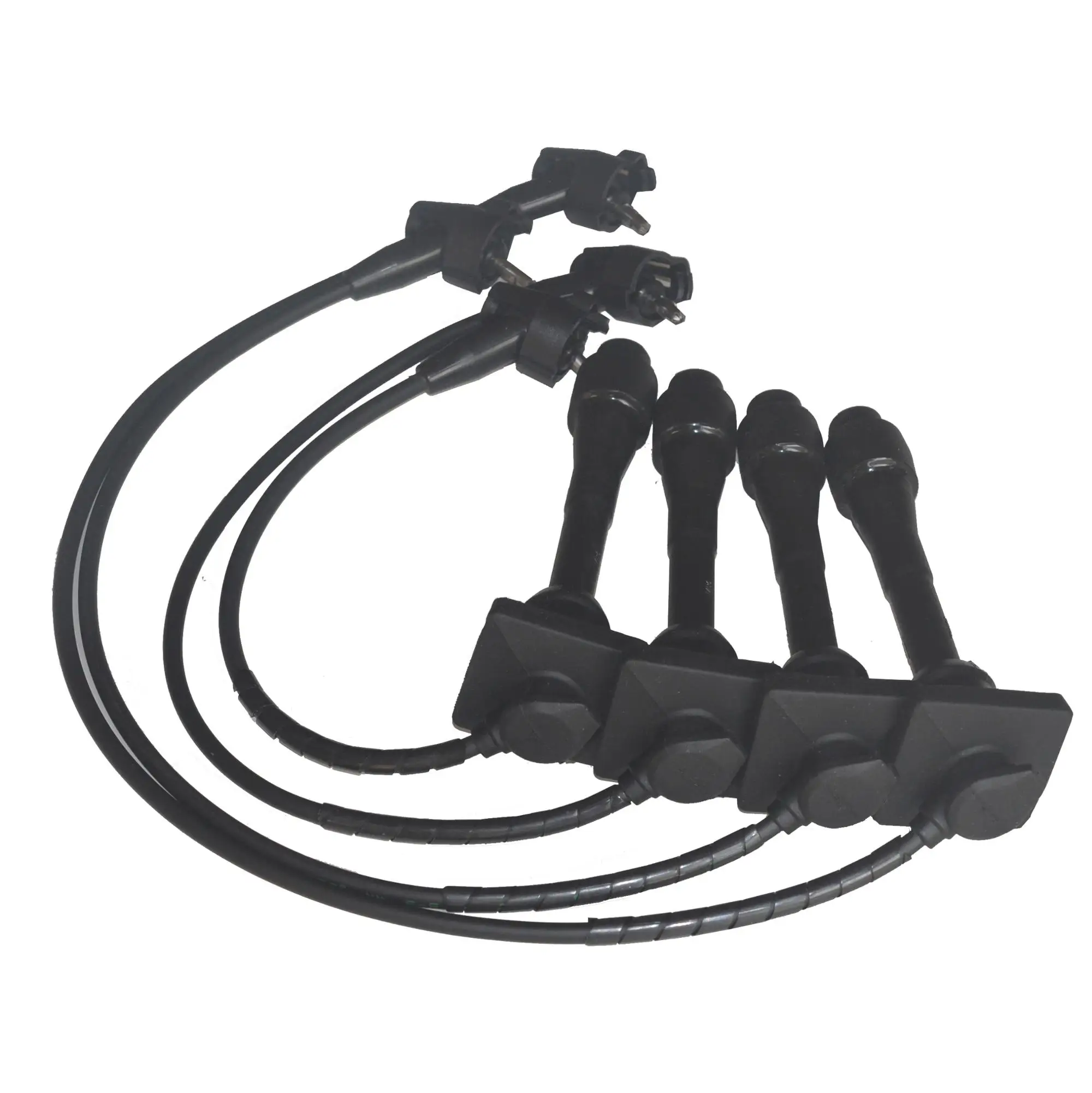 Ignition Wires Set Spark Plug Wires For Toyota Corolla Starlet 4efe 5efe 9091922395 Buy