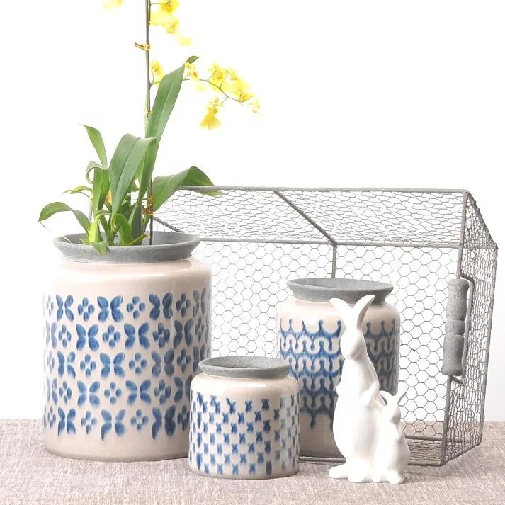 Großhandel keramik blumenübertöpfe antik Kaufen Sie die besten keramik