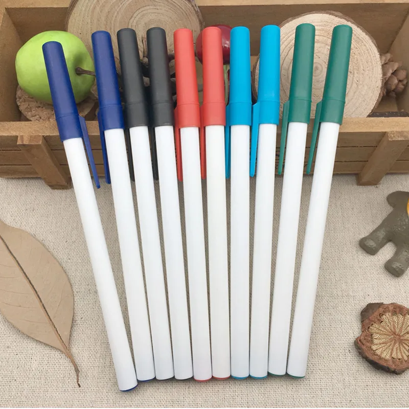 
2017Simple Pen New Ballpoint Pen Type Plastic Promotional Ball Pen 