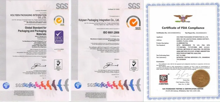 Offset printing coated double open paper bag for burger donuts wrapping