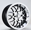 13 inch deep dish chrome aluminium alloy wheel rims, pcd 4x114.3mm wheels rim