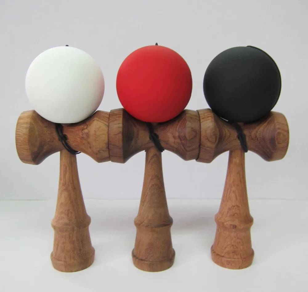 rubber paint cherrywood kendama for wholesales..jpg