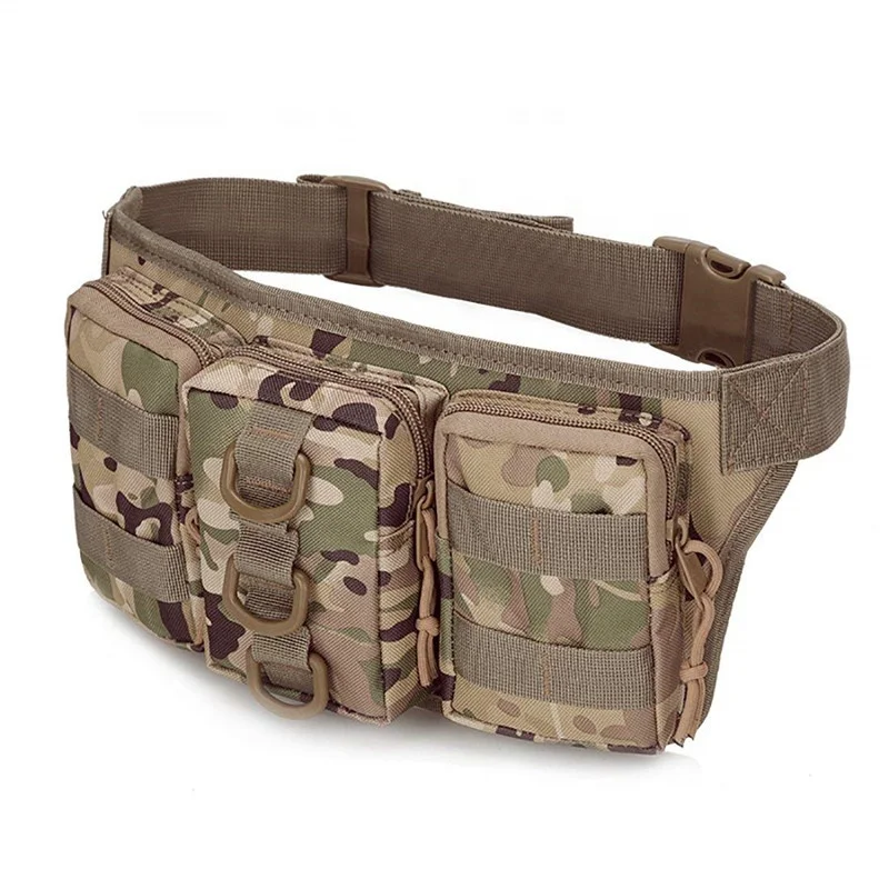 

Hot Selling Tactical Waist Bag Military Fanny Pack Waterproof Belt Bag for Mountaineering&Camping&Riding&Fishing&Shooting, Mix colors