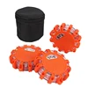 Ningbo LOW MOQ 1 carton pack fast shipping emergency flare traffic safety 12+3pcs LED warning light with hook