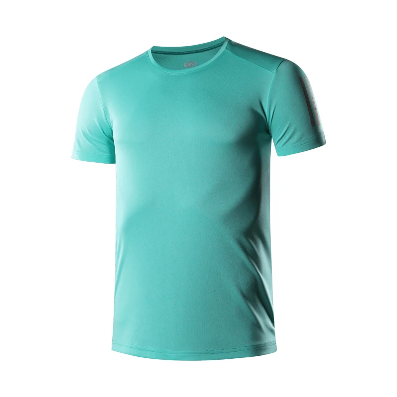 

Newest Custom Breathable Blank Men's T-shirts Muscle Gym Men Blank T Shirts Gym Fitness T Shirts, Blue,gray,green,orange,light blue,army green