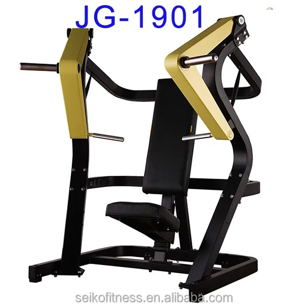 

2018 Master-grade hammer strength gym equipment / Exquisite commercial fitness machine Chest press JG-1901, Black;yellow