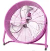 Factory summer cooling and air circulation 20'' 50cm Heavy Duty Strong Metal Floor Fan in Purple color