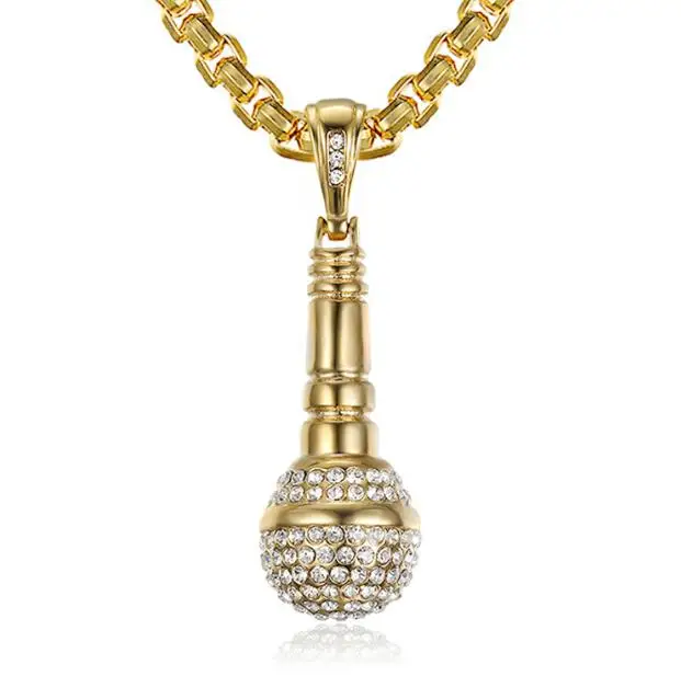 

punk pendant necklace jewelry wholesale music necklace jewelry, As picture