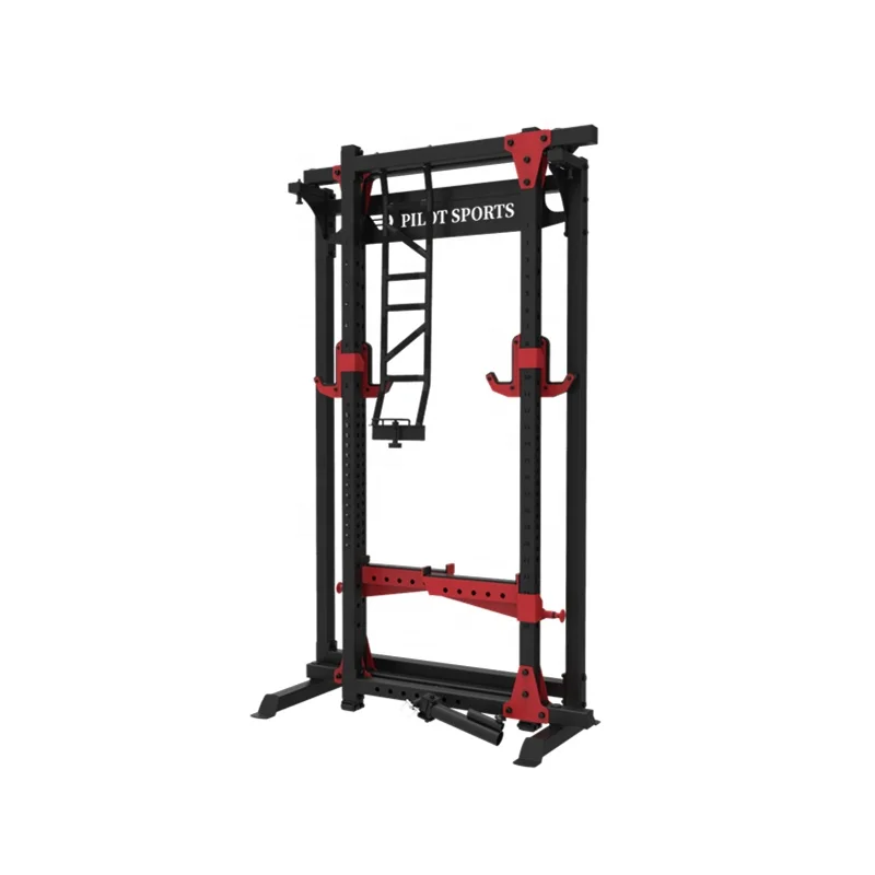 

Chinese Gym Equipment Cross fit Power Squat Rack, Black matte