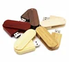 Custom Gift Presentation Box Package 8GB Printed Wooden USB 3.0 Flash Drive