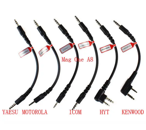 

6 in 1 USB Programming Cable for Motorola HYT ICOM BAOFENG KENWOOD YAESU Radio