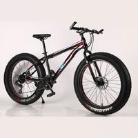 

Factory supply 26 inches 21 speed bike high carbon steel fat tire mountain bike