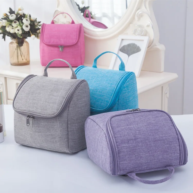 

High Quality Large custom women travel organizer cosmetic bag hanging bag, Customed