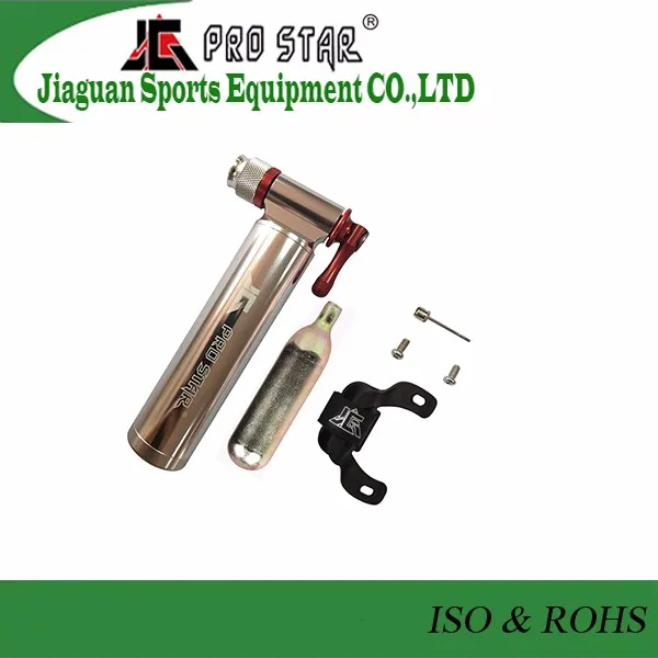 New Alloy Co2 Bike Pump Fit For Unthreaded 16g Cartridge Bike Co2 Pump