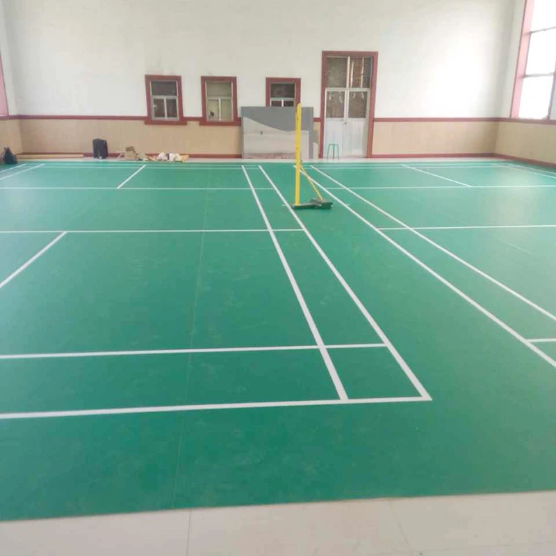 

Indoor Stadium Badminton Court PVC Sports Flooring