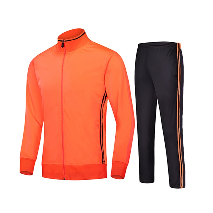 China export polyester design your own custom slim fit tracksuit men