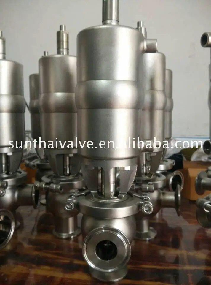 3-way diverter valve