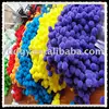 multicolor selection factory supply lowest price christmasand party decorative pom poms