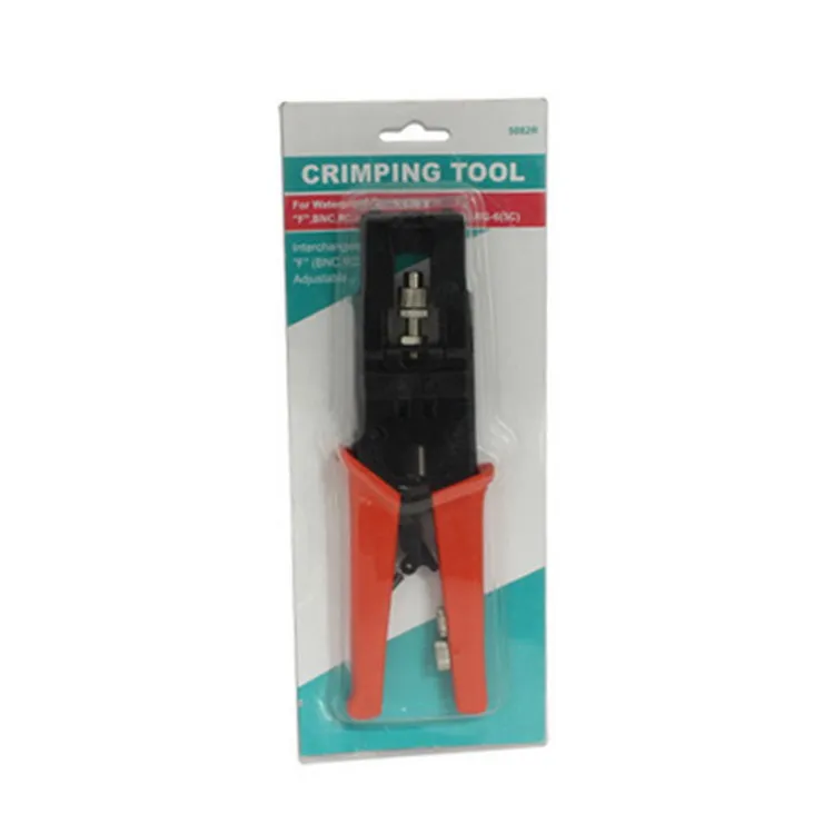 Cctv Compression Klein Crimping Cables Tool For F,Bnc,Rca Bnc Crimp