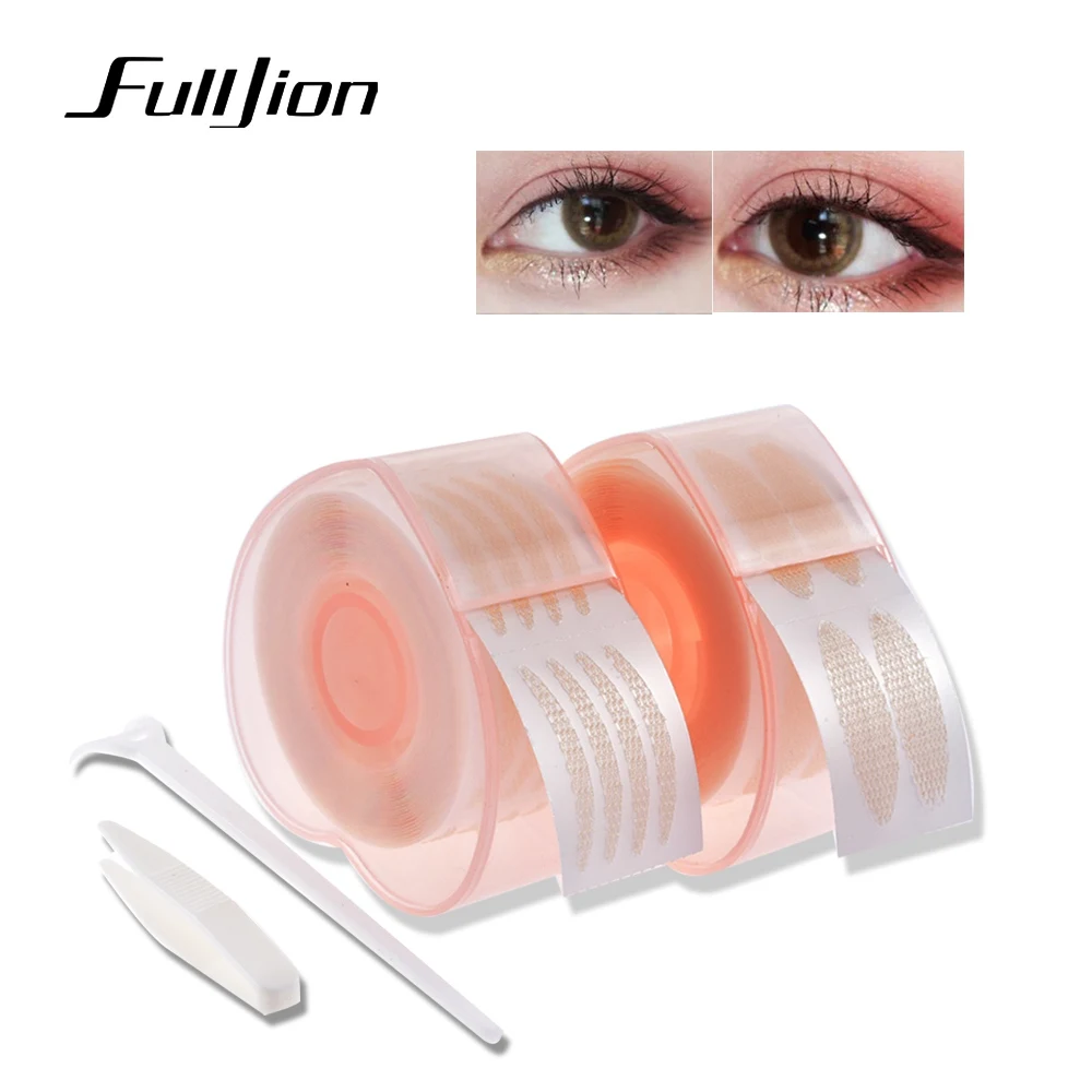 

Aimeizi 180 Pairs Water Self-Adhesive Double Eyelid Tape Eye Sticker Eyelid Tape Eyeliner Sticker, Transparent;skin color