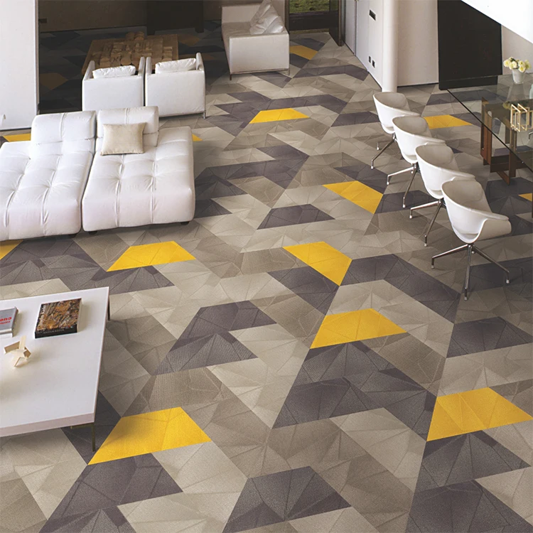 MERIKA high quality thick Wear-resisting Hexagon Carpet Tile