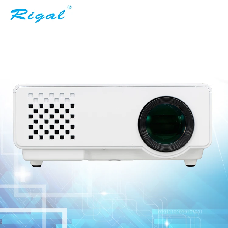 

home theater mini led portable projector for smartphones, White or black