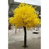 Factory Direct Supply Large Plants Trees Fiberglass Artificial Ginkgo Tree