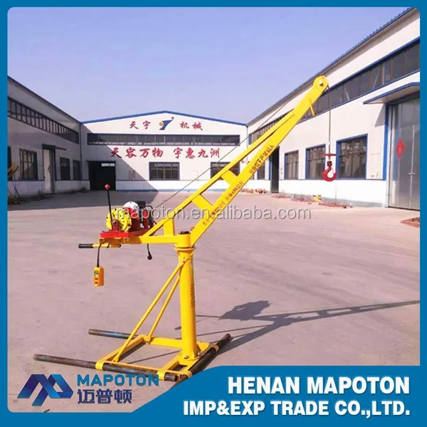 Hand Operated Small Crane Portable Mini Jib Crane For Sale In Malaysia
