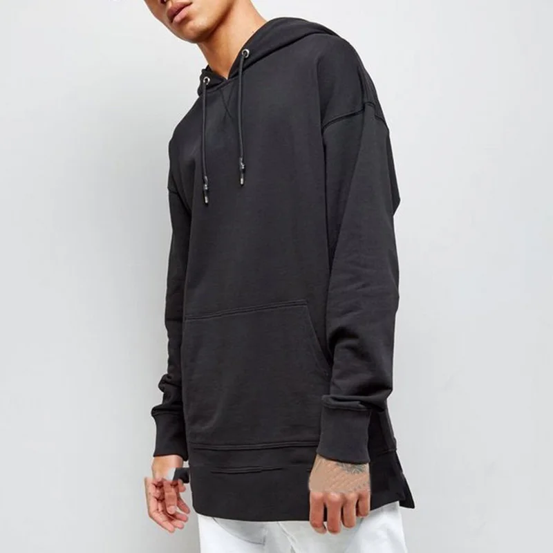 side split hoodie