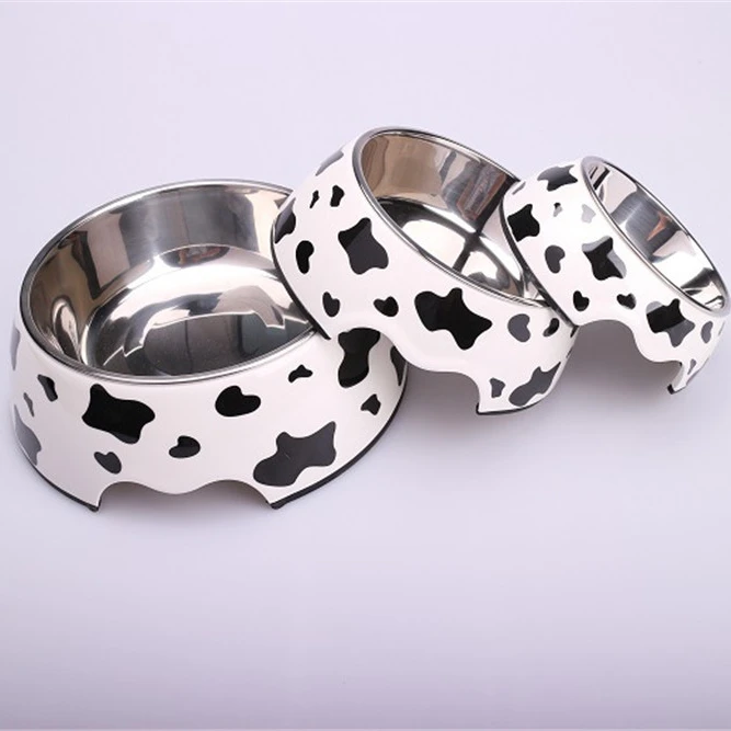 

Non Slip Dog Printing Feeder Bowl Dog Dish Stainless Steel Dog Bowl
