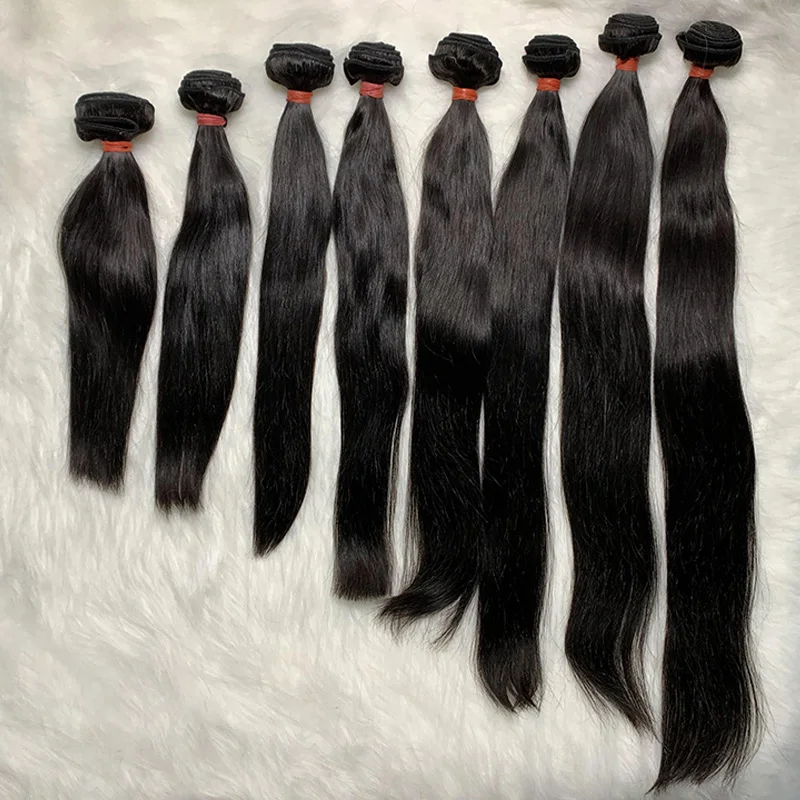 

Top Grade Intact Cuticles Virgin Unprocessed Wholesale Russian Straight Human Hair Bundles from China Vendors