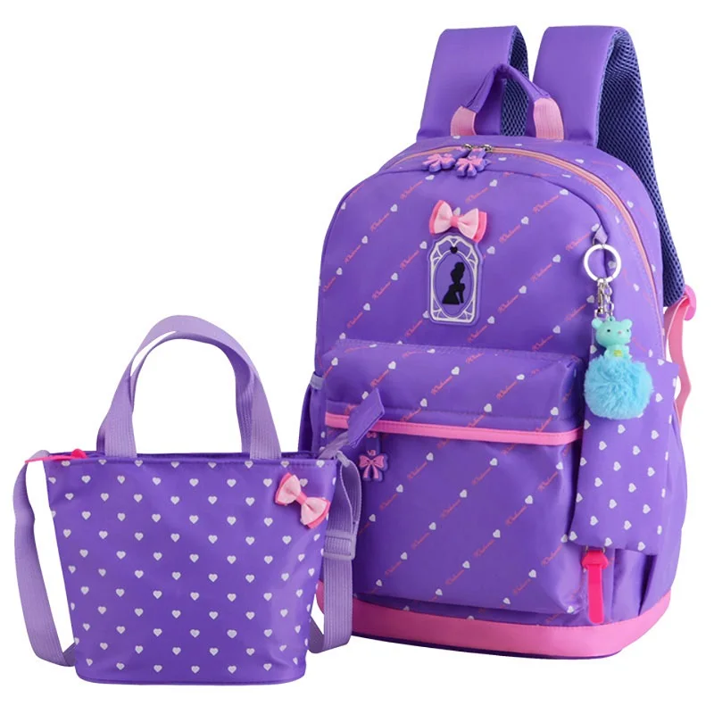 

mochilas escolares china wholesale 3pcs kids bag set backpack girl fashion school bag