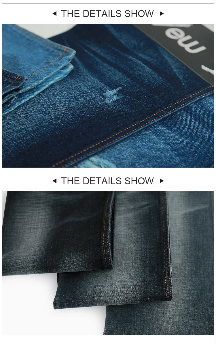 Stretch Denim Jeans Fabric Cloth 9.2oz Denim 95 Cotton 5 Spandex