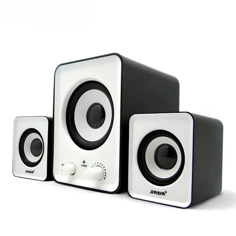 Buy Mini Stereo 2 1 Subwoofer Usb Computer Speakers Box Of Sound