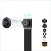 Battery operated rechargeable hd mini small wifi camera button hole security cctv hidden camera module