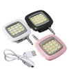 For IOS Android Mini Portable 3.5mm Smart led Camera flash light mobile phone External Led Flash for iphone