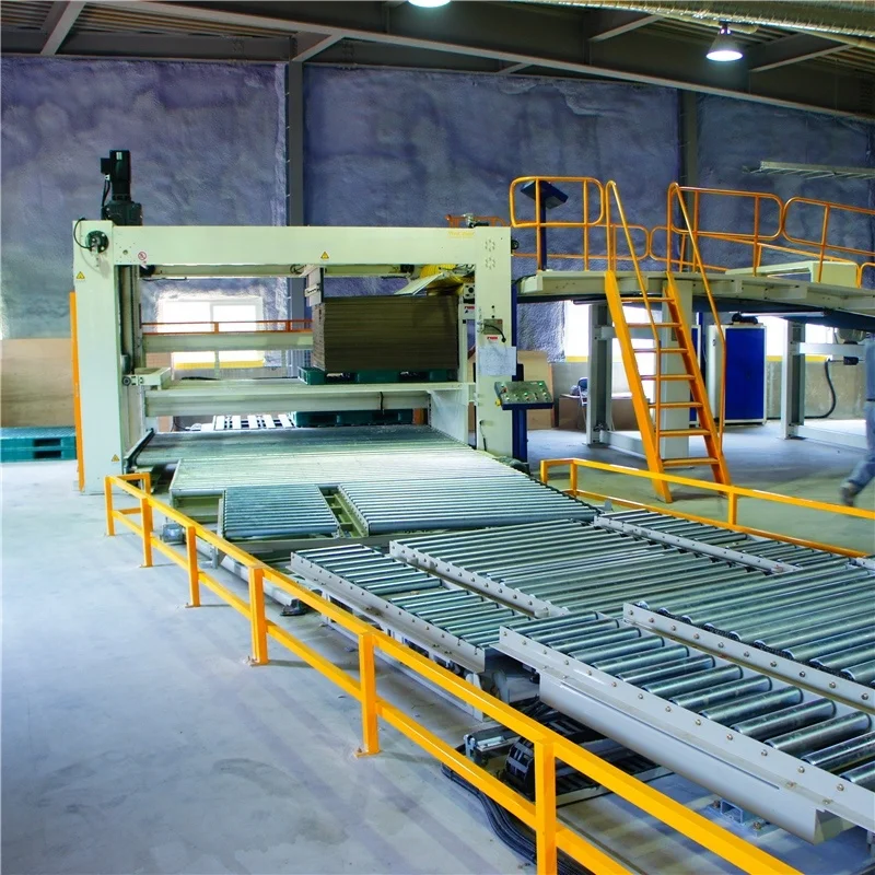 用于瓦楞纸板生产的交错堆st机 stacker 自动计数