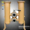 D.King DN 100 carbon steel duplex type strainers with bracket and ball valve