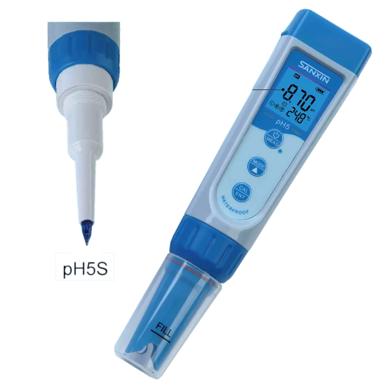 Ph5s Food Ph Meter For Meat With Sharp Testing Sensor Buy Ph Meter