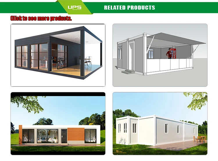 UPS modular container house malaysia price/expandable container house bar