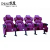 2018 modern style new arrival fashional durable fabric cinema seats,tip-up folding cinema chairs