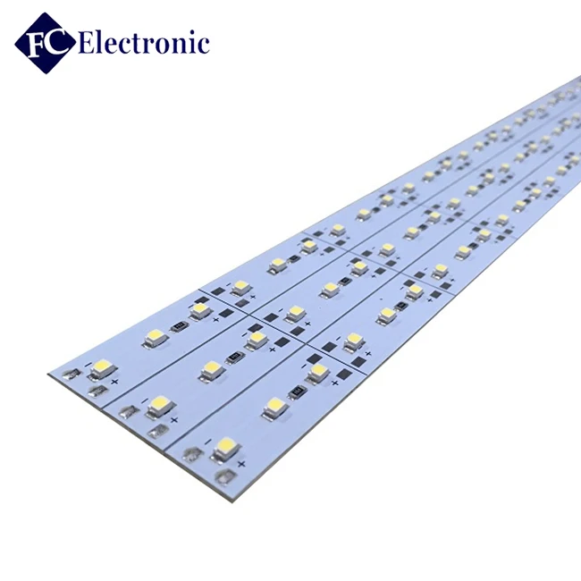 Pcb manufacture and assembly led tube light pcb , led strip pcb board