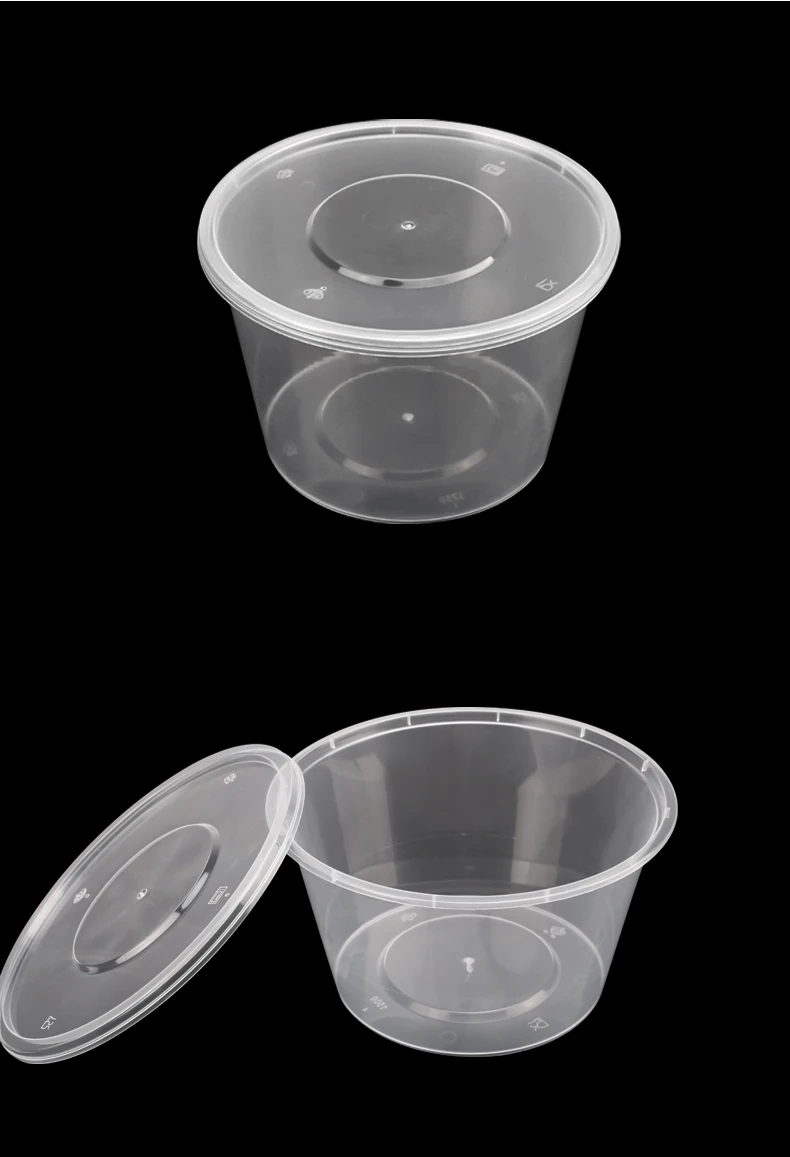 2000ML PLASTIC SOUP BOWL MICROWAVE SAFE AND BPA FREE