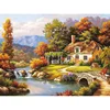 CHENISTORY DZ1128 Paint By Numbers On Canvas Picture Memory Of Home No Frame