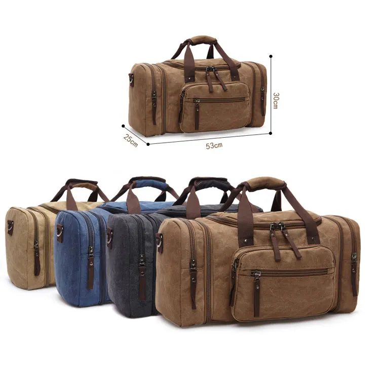 Heavy Duty Fashion High-end Canvas Duffle Bags Wholesale,Canvas Plain ...