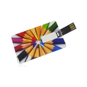 Happy Holiday Card Shaped USB Flash Drive