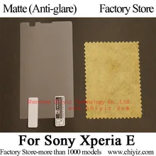 Matte Anti-glare Screen Protector Guard Cover protective Film For Sony Xperia E Dual C1504 C1505 C1604 C1605
