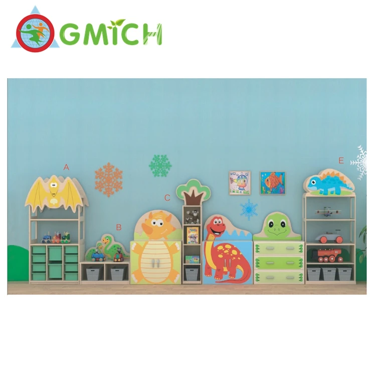 
cartoon toys cabinet storage wooden shoe cabinet 