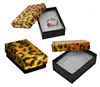 High Quality With Cheap Price Wholesale Custom Pattern Box Luxury Gift Box Custom Jewelry Packaging Box Leopard Grain Design