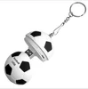 Soccer USB Flash Disk with Keyring Football USB Flash Drives PVC USB Disk 16GB h